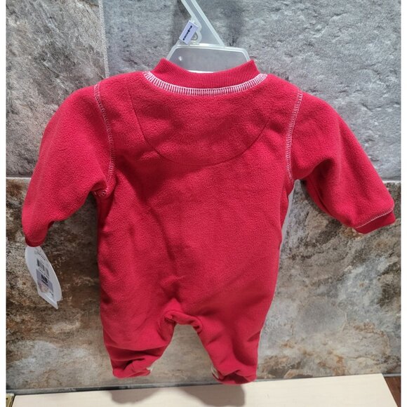Santas Favorite Reindeer Red Christmas Sleeper for Newborn Babies NWT - Picture 4 of 8